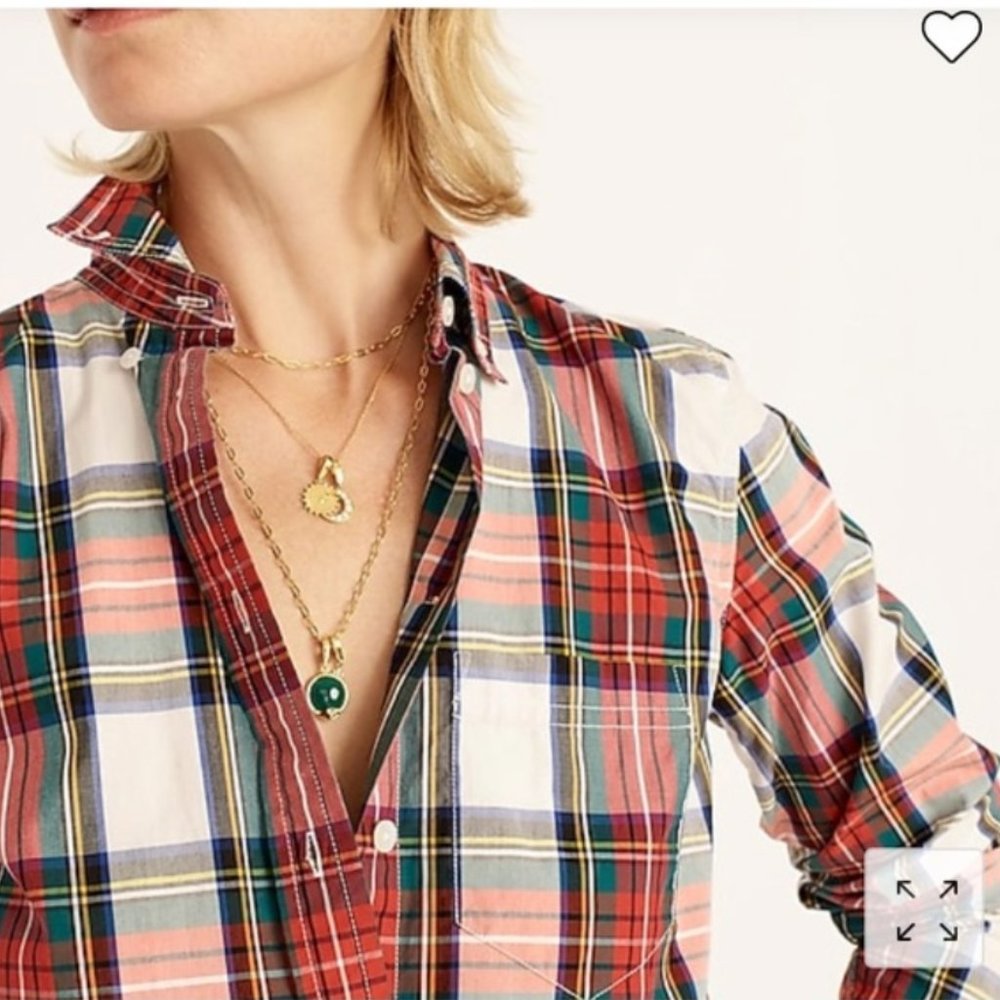 J. Crew Plaid Flannel Shirt